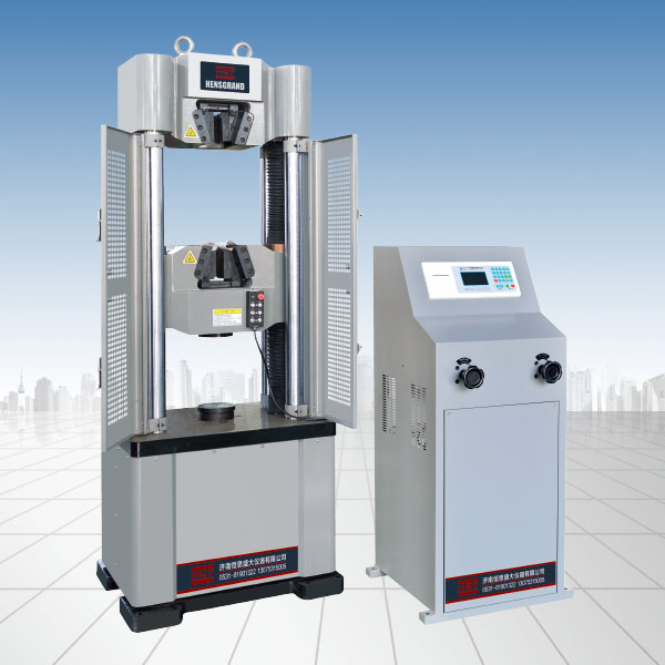 浅析液压万能试验机的电液控制系统合理的操作和调整方法